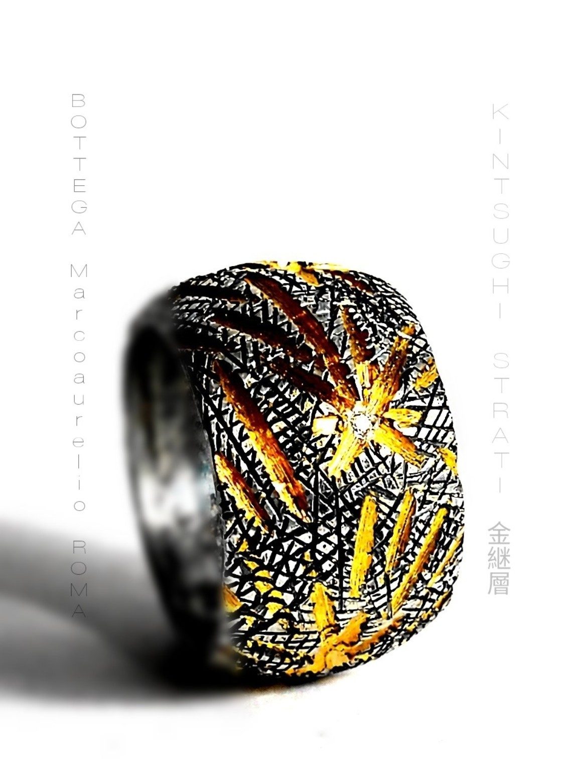Kintsugi anello